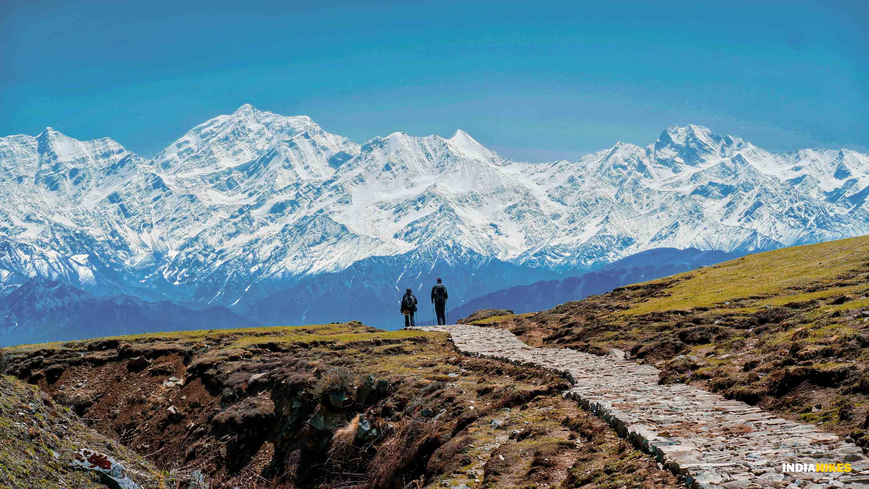 Panoramic mountain view